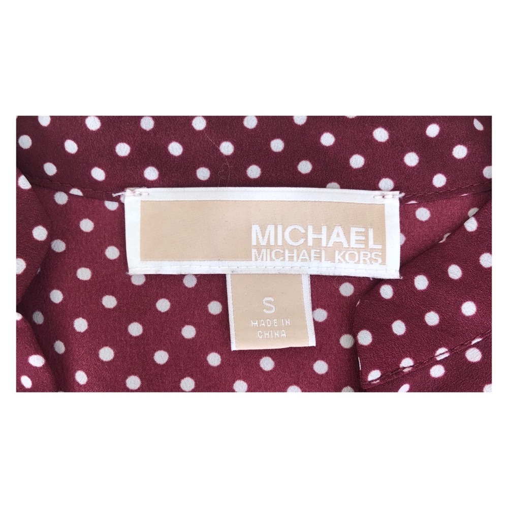 MICHAEL Michael Kors polka dot blouse - Picture 4 of 6